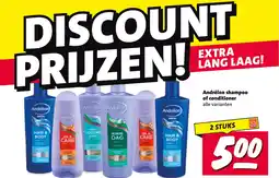 Nettorama Andrélon shampoo of conditioner aanbieding