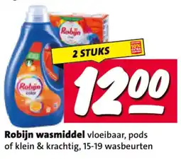 Nettorama Robijn wasmiddel aanbieding
