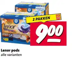 Nettorama Lenor pods aanbieding