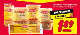 Nettorama Grand'italia pasta tradizionali aanbieding