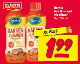 Nettorama Remia bak & braad vloeibaar aanbieding