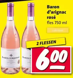 Nettorama Baron d'arignac rosé aanbieding
