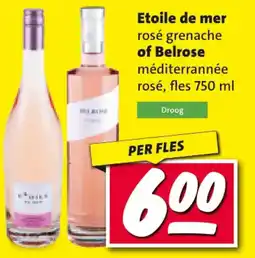 Nettorama Etoile de mer rosé grenache of belrose méditerrannée rosé aanbieding