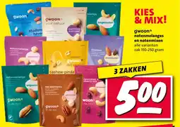 Nettorama gwoon notenmelanges en notenmixen aanbieding