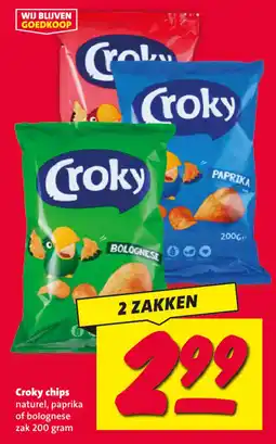 Nettorama Croky chips aanbieding