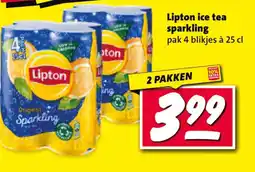 Nettorama Lipton ice tea sparkling aanbieding
