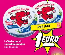 Nettorama La Vache qui rit smeerkaaspuntjes aanbieding