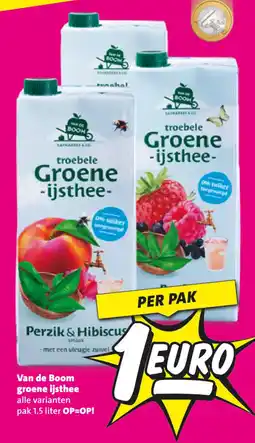 Nettorama Van de Boom groene ijsthee aanbieding