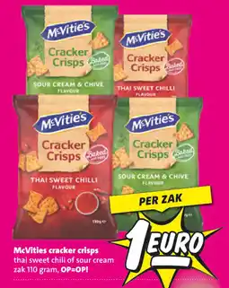 Nettorama McVities cracker crisps aanbieding