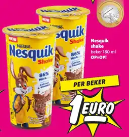 Nettorama Nesquik shake aanbieding