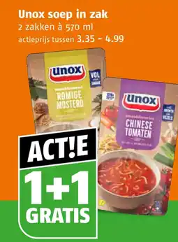 Poiesz Unox soep in zak aanbieding