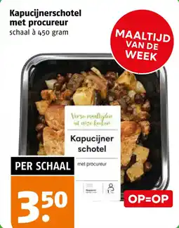Poiesz Kapucijnerschotel met procureur aanbieding