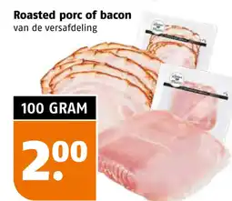 Poiesz Roasted porc of bacon aanbieding