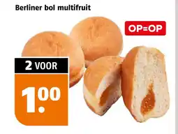 Poiesz Berliner bol multifruit aanbieding