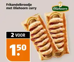 Poiesz Frikandelbroodje met Oliehoorn curry aanbieding