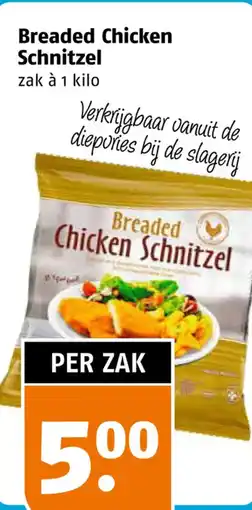 Poiesz Breaded Chicken Schnitzel aanbieding