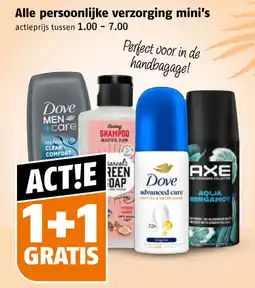 Poiesz Alle persoonlijke verzorging mini's aanbieding
