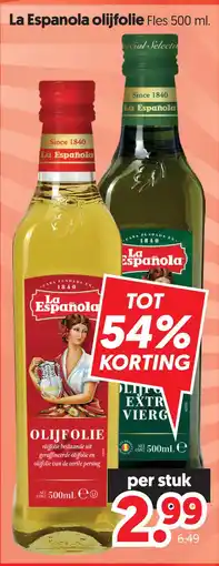 Dekamarkt La Espanola olijfolie aanbieding