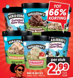 Dekamarkt Ben & Jerry's Beker aanbieding