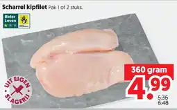 Dekamarkt Scharrel kipfilet aanbieding
