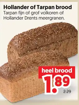 Dekamarkt Hollander of Tarpan brood aanbieding