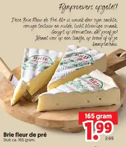 Dekamarkt Brie fleur de pré aanbieding