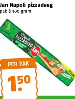 Poiesz Jan Napoli pizzadeeg aanbieding