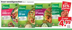 Dekamarkt Knorr wereldgerechten aanbieding