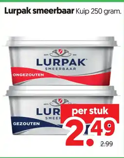 Dekamarkt Lurpak smeerbaar aanbieding