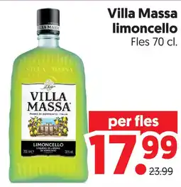 Dekamarkt Villa Massa limoncello aanbieding