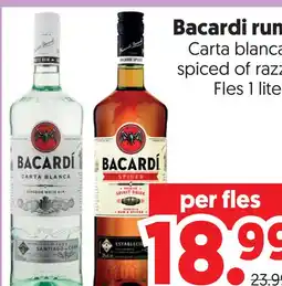 Dekamarkt Bacardi rum aanbieding