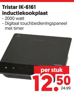 Dekamarkt Tristar IK-6161 inductiekookplaat aanbieding