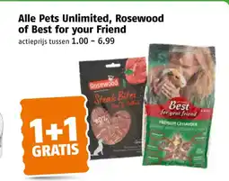 Poiesz Alle pets unlimited, rosewood of best for your friend aanbieding