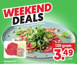 Dekamarkt Carpaccio aanbieding