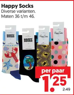 Dekamarkt Happy Socks aanbieding