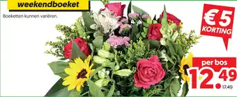 Dekamarkt Boeketten kunnen variëren. aanbieding
