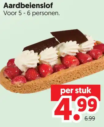 Dekamarkt Aardbeienslof aanbieding