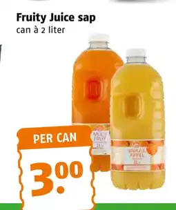 Poiesz Fruity Juice sap aanbieding