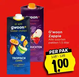 Vomar Voordeelmarkt G'woon Zappie aanbieding