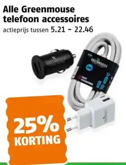Poiesz Alle Greenmouse telefoon accessoires aanbieding