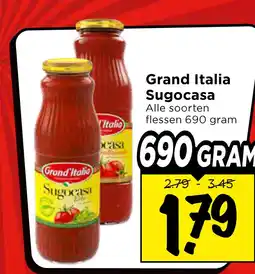 Vomar Voordeelmarkt Grand Italia Sugocasa aanbieding