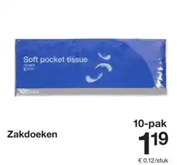 Zeeman Zakdoeken aanbieding