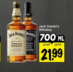 Vomar Voordeelmarkt Jack Daniel's Whiskey aanbieding