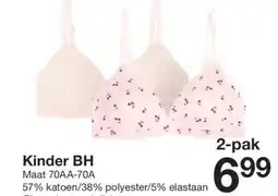 Zeeman Kinder BH aanbieding