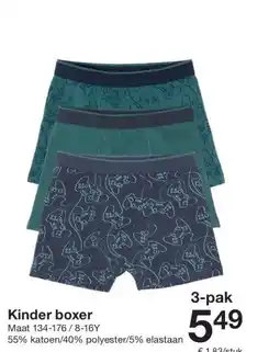 Zeeman Kinder boxer aanbieding
