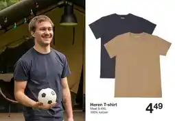 Zeeman Heren T-shirt aanbieding