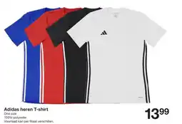 Zeeman Adidas heren T-shirt aanbieding