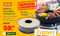Welkoop RedFire Onyx Mesa tafelgrill aanbieding
