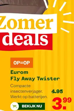 Welkoop Eurom Fly Away Twister aanbieding