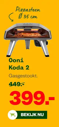 Welkoop Ooni Koda 2 . aanbieding